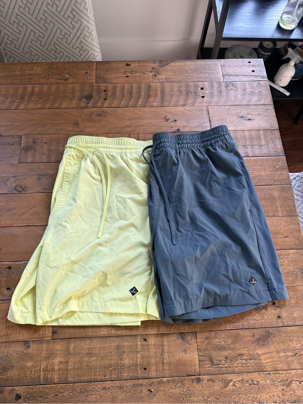 (2) Prana men’s shorts size xl - good condition
